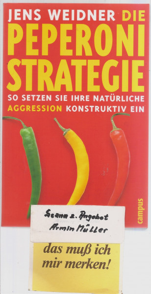 Die Peperoni-Strategie: So setzen Sie Ihre natürliche Aggression konstruktiv ein