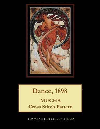 Dance, 1898: Mucha Cross Stitch Pattern