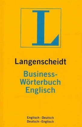 Englisch. Bürowörterbuch. Langenscheidt. Englisch - Deutsch / Deutsch - Englisch