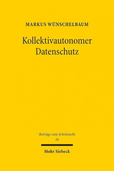 Kollektivautonomer Datenschutz