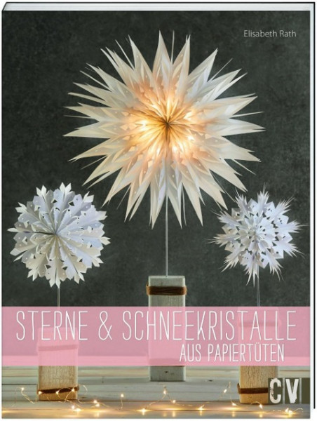 Sterne & Schneekristalle aus Papiertüten