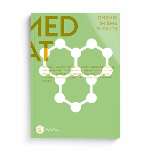 MedGurus - MedAT Vorbereitung - Chemie Lehrbuch zur Vorbereitung auf den Basiskenntnistest für medizinische Studiengänge BMS im Aufnahmeverfahren MedAT für das Medizinstudium in Österreich