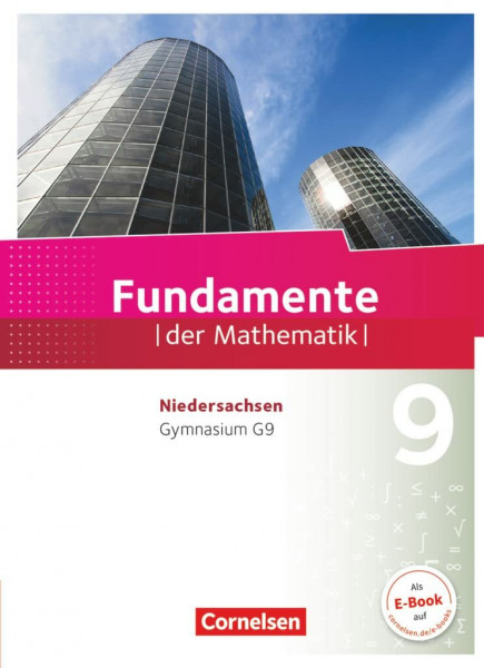 Fundamente der Mathematik - Niedersachsen ab 2015 - 9. Schuljahr: Schulbuch