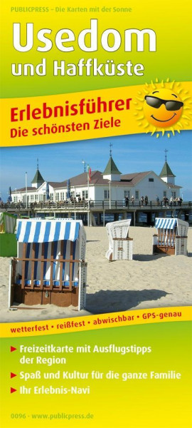 Usedom und Haffküste 1:120 000