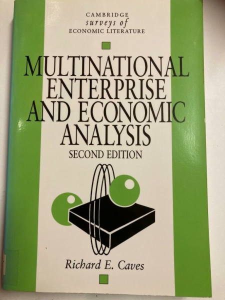 Multinational Enterprise and Economic Analysis (Cambridge Surveys of Economic Literature)