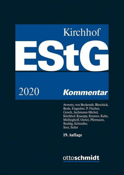 Einkommensteuergesetz (EStG): Kommentar