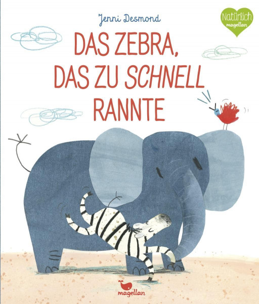 Das Zebra, das zu schnell rannte