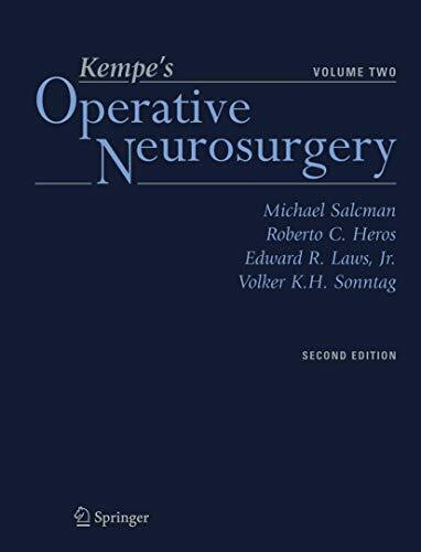 Kempe’s Operative Neurosurgery: Volume Two Posterior Fossa, Spinal and Peripheral Nerve