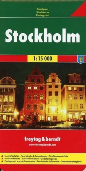 Stockholm 1 : 15 000. Stadtplan