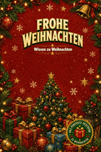 FROHE WEIHNACHTEN - Wissen zu Weihnachten: Festliches Wissensbuch | Weihnachtsbräuche | Kuriose Geschichten | Geschenk für die ganze Familie | Weihnachtsgeschenk | Geschenk zu Weihnachten