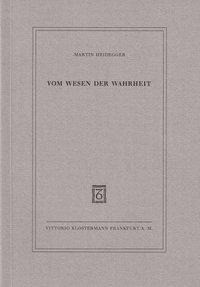 Vom Wesen der Wahrheit