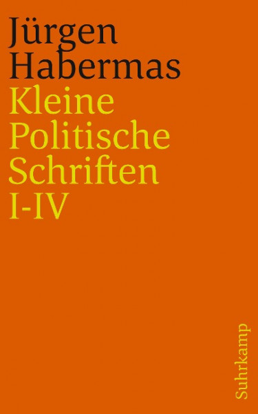 Kleine Politische Schriften (I-IV)