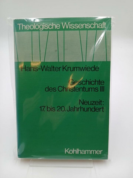 Geschichte des Christentums.