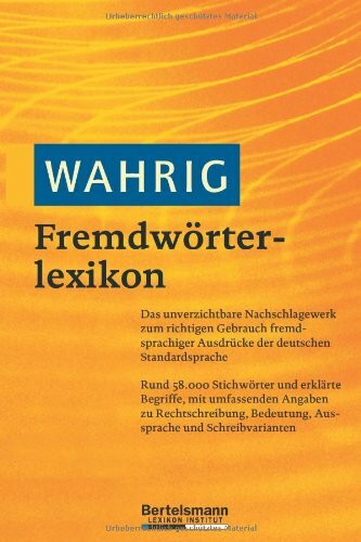 WAHRIG Fremdwörterlexikon