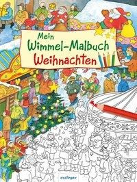 Mein Wimmel-Malbuch - Weihnachten