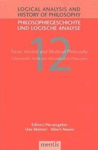 Philosophiegeschichte und logische Analyse /Logical Analysis and History of Philosophy / Logical Ana