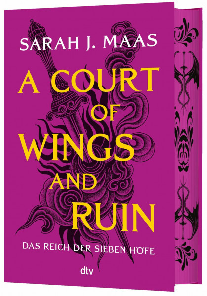 A Court of Wings and Ruin: deutsche Ausgabe | die globale Romantasy-Bestseller-Reihe | Hochveredelt mit limitiertem Farbschnitt (Das Reich der sieben Höfe-Reihe, Band 3)
