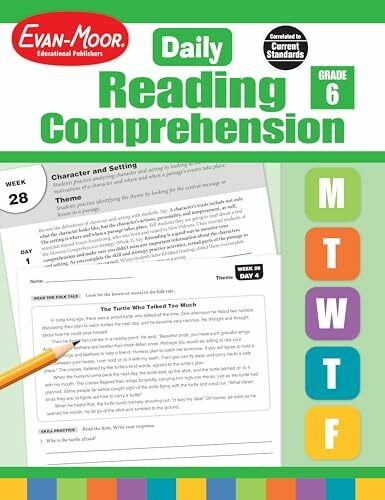 Daily Reading Comprehension, Grade 6