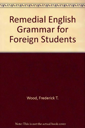 Remedial English Grammar For Foreign Students