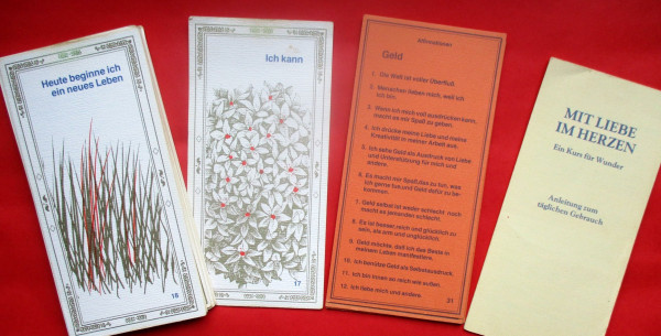 Mit Liebe im Herzen: Ein Kurs für Wunder. (Einzelkarten-Set): Die Wunderkarten