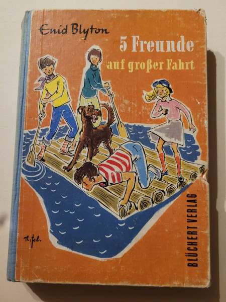 Fünf Freunde, Neubearb., Bd.10, Fünf Freunde auf großer Fahrt (Einzelbände, Band 10)