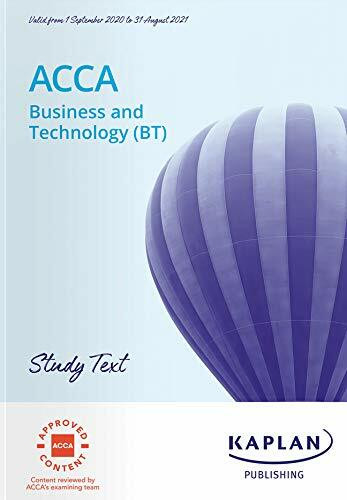 BUSINESS AND TECHNOLOGY (BT) - STUDY TEXT