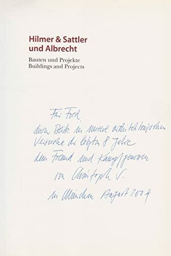 Hilmer & Sattler und Albrecht - Bauten und Projekte /Buildings and Projects