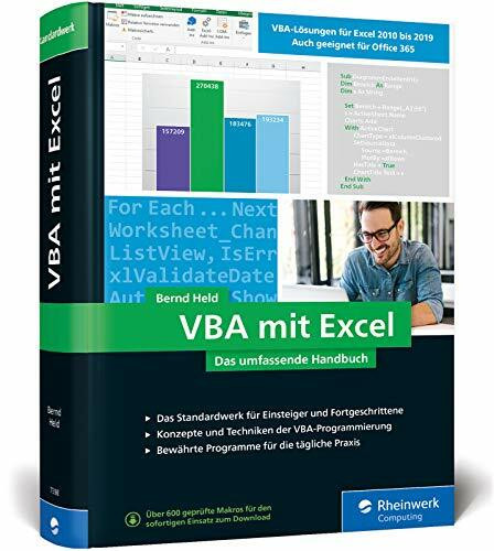 VBA mit Excel: Das umfassende Handbuch für Einsteiger und fortgeschrittene Anwender