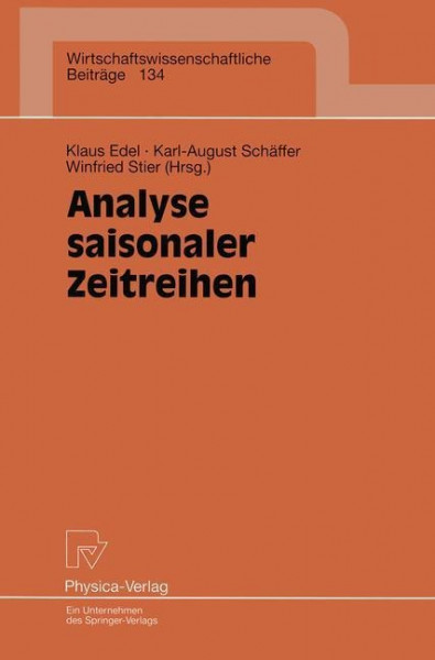 Analyse saisonaler Zeitreihen