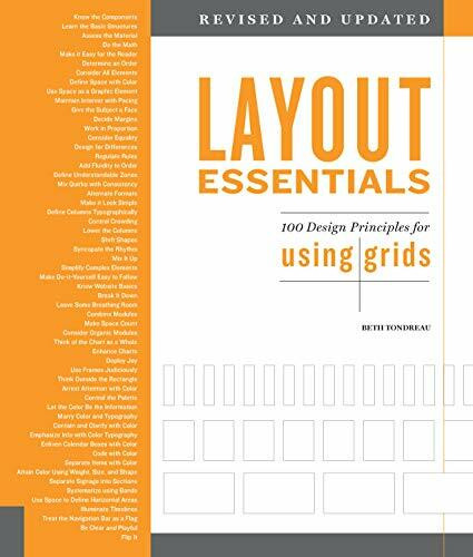 Quarto Publishing Group Usa Inc Layout Essentials Revised And Updated, 100 Design Principles For Using Grids