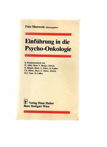 Einführung in die Psycho-Onkologie. EA. Saubere O-Broschur, gutes Exemplar. - 206 S. (pages)