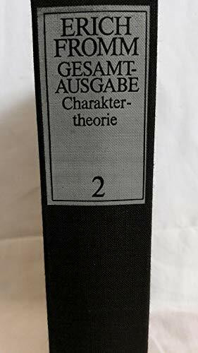 Gesamtausgabe - Band 2 - Analytische Charaktertheorie