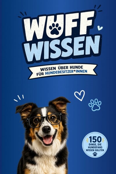 Wuffwissen - Wissen über Hunde für Hundebesitzer und Hundebesitzerinnen - Smart Edition: Hunde Wissen für Hundebesitzer und Hundefans – Hundebuch - ... Unnützes Wissen und Fakten Auflage 2
