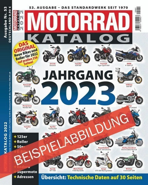 Motorrad-Katalog 2023