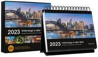 KUNTH Tischkalender 365 Tage Unterwegs in aller Welt 2023