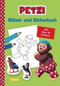 Petzi: Rätsel- und Stickerbuch