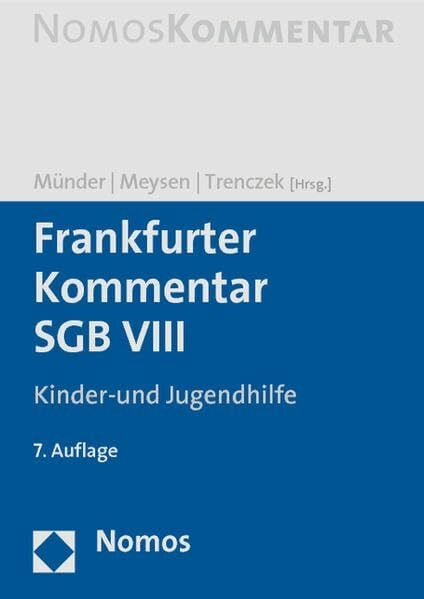 Frankfurter Kommentar SGB VIII: Kinder- und Jugendhilfe