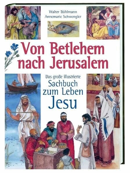 Von Betlehem nach Jerusalem: Das große illustrierte Sachbuch zum Leben Jesu
