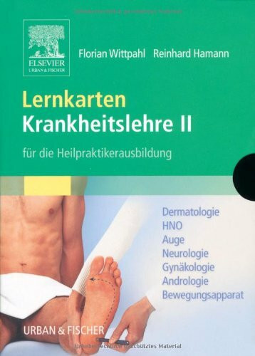 Lernkarten Krankheitslehre II für die Heilpraktikerausbildung