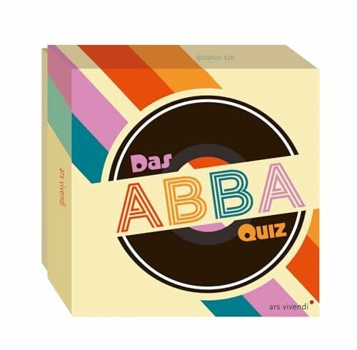 Das ABBA-Quiz: Box mit 66 Spielkarten und Anleitung