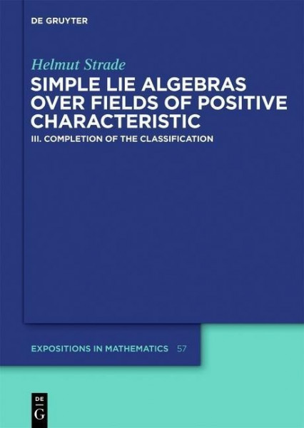 Simple Lie Algebras over Fields of Positive Characteristic 3