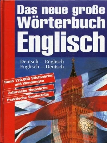 das neue große Wörterbuch Englisch [Gebundene Ausgabe] by anonymus