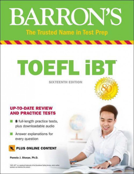 Barron's TOEFL iBT with Online Tests & Downloadable Audio