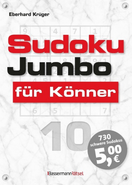 Sudokujumbo für Könner 10