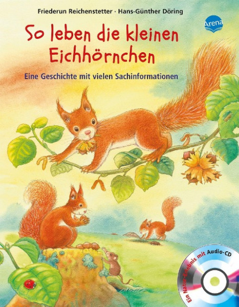 So leben die kleinen Eichhörnchen