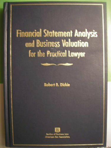 Aba Professional Education Financial Statement Analysis And Business Valuation For The Practical Lawyer