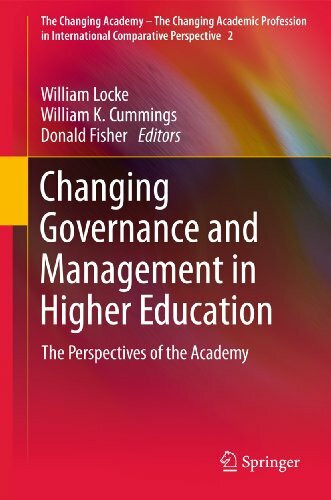 Changing Governance and Management in Higher Education: The Perspectives of the Academy (The Changing Academy – The Changing Academic Profession in International Comparative Perspective, 2, Band 2)