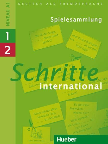 Schritte international 1+2: Deutsch als Fremdsprache / Spielesammlung zu Band 1 und 2