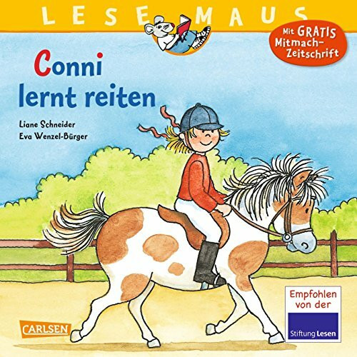 Conni lernt reiten: Eine Geschichte (LESEMAUS, Band 16)