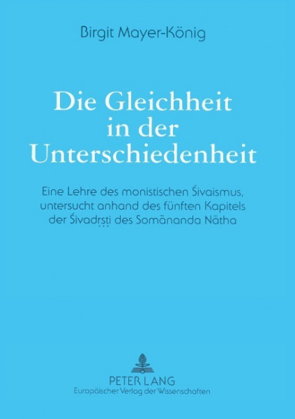 Die Gleichheit in der Unterschiedenheit